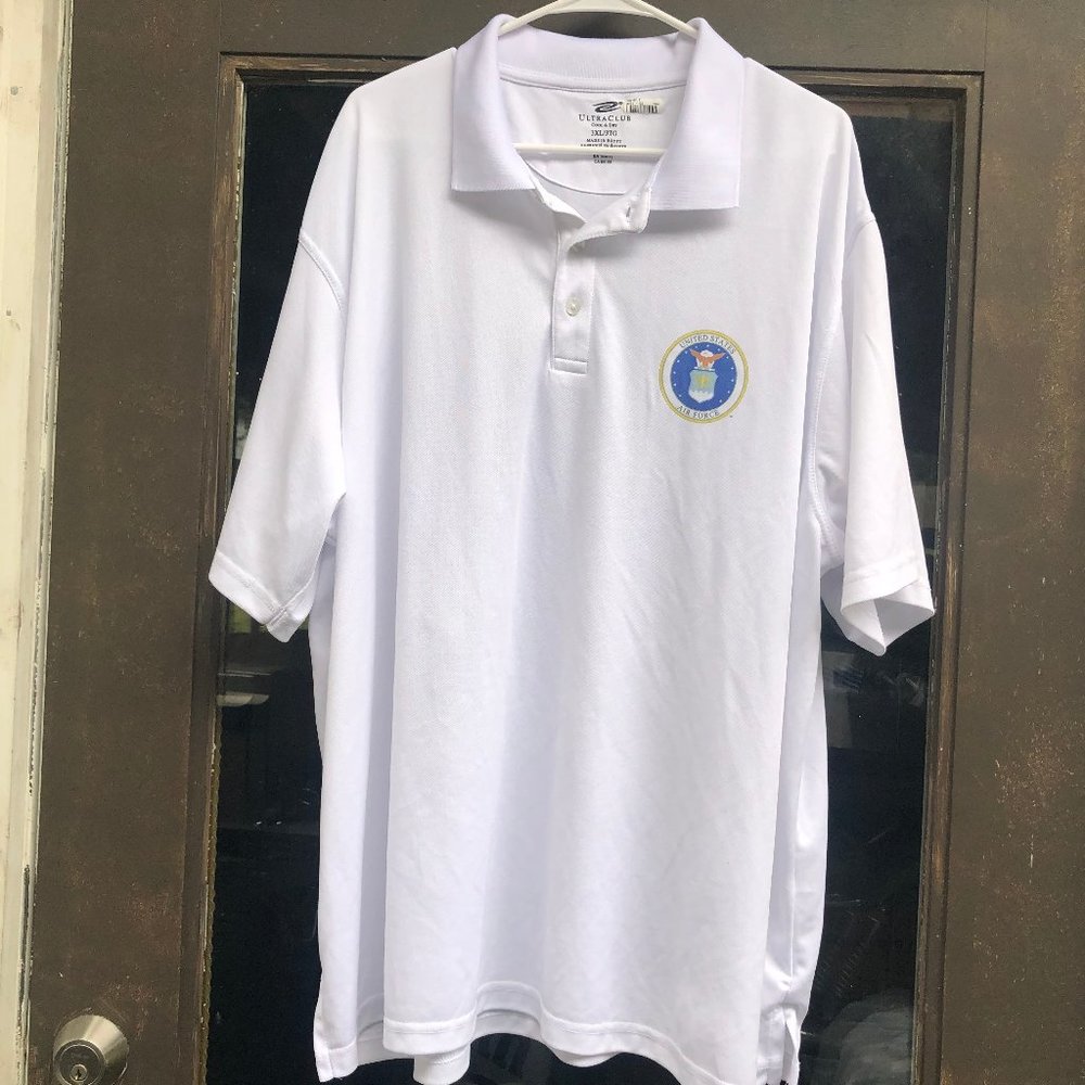 Ultra Club Polo United States Air Force Size 3xl